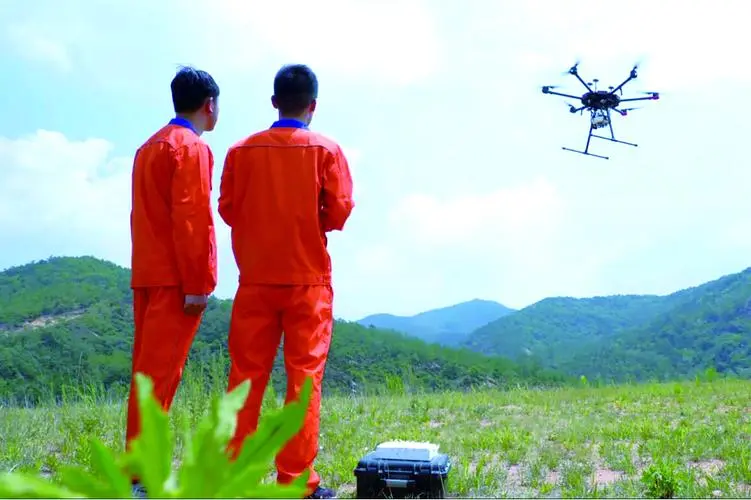 囊谦无人机倾斜摄影巡检拍摄